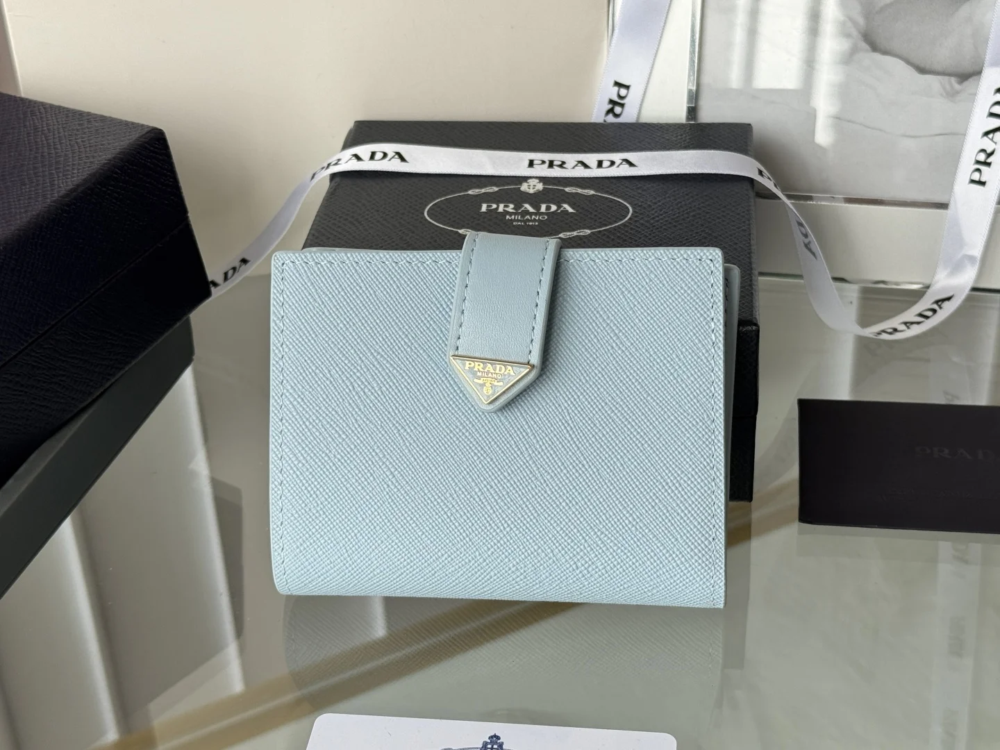 Prada 1MV204 Small Wallet Clutch Card Holder - Detail view 2