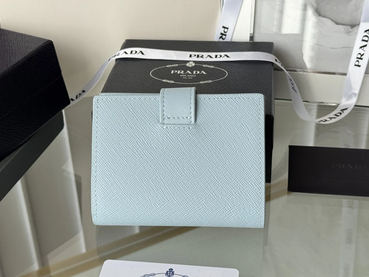 Prada 1MV204 Small Wallet Clutch Card Holder - Detail view 3