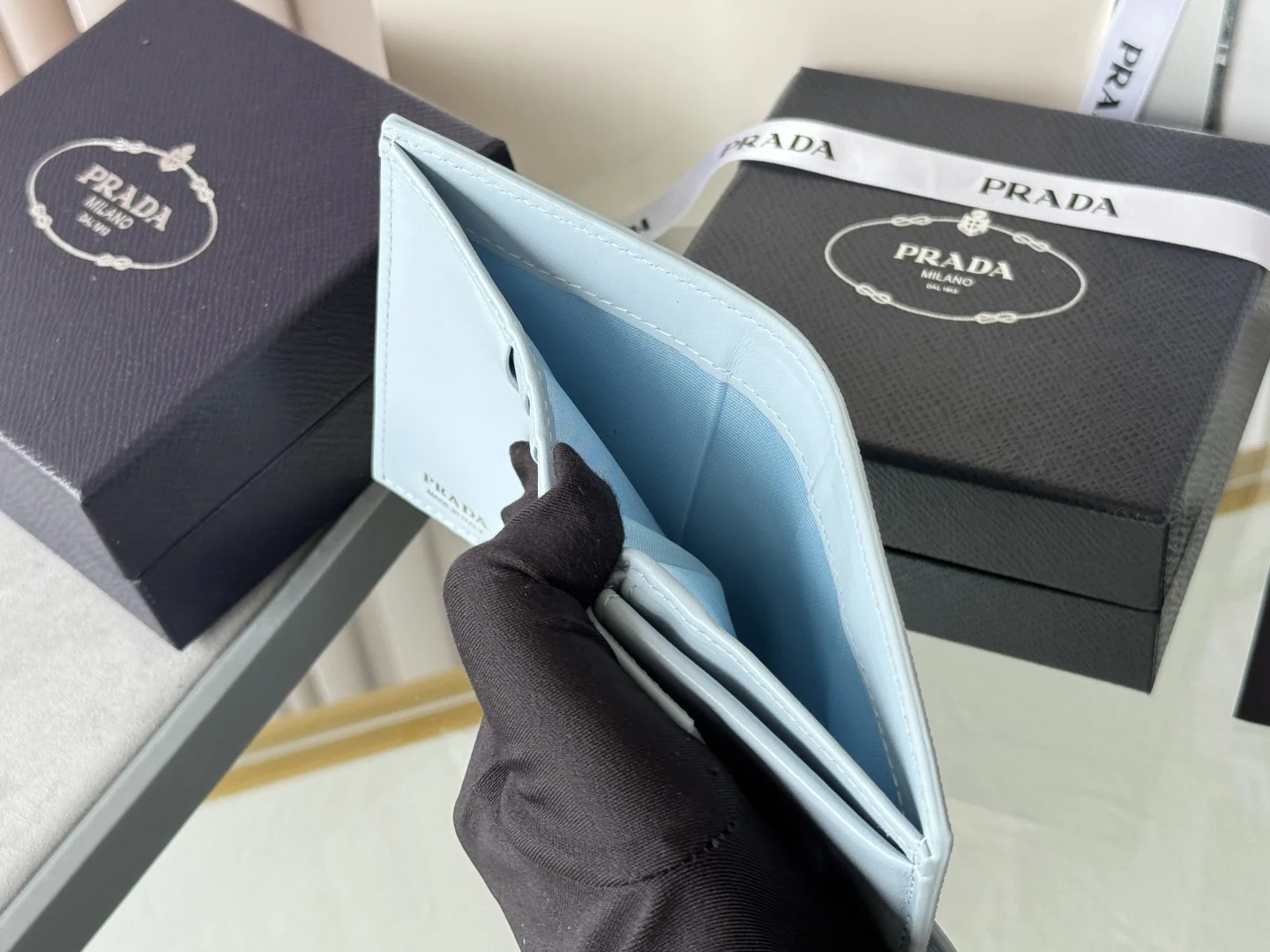 Prada 1MV204 Small Wallet Clutch Card Holder - Detail view 10