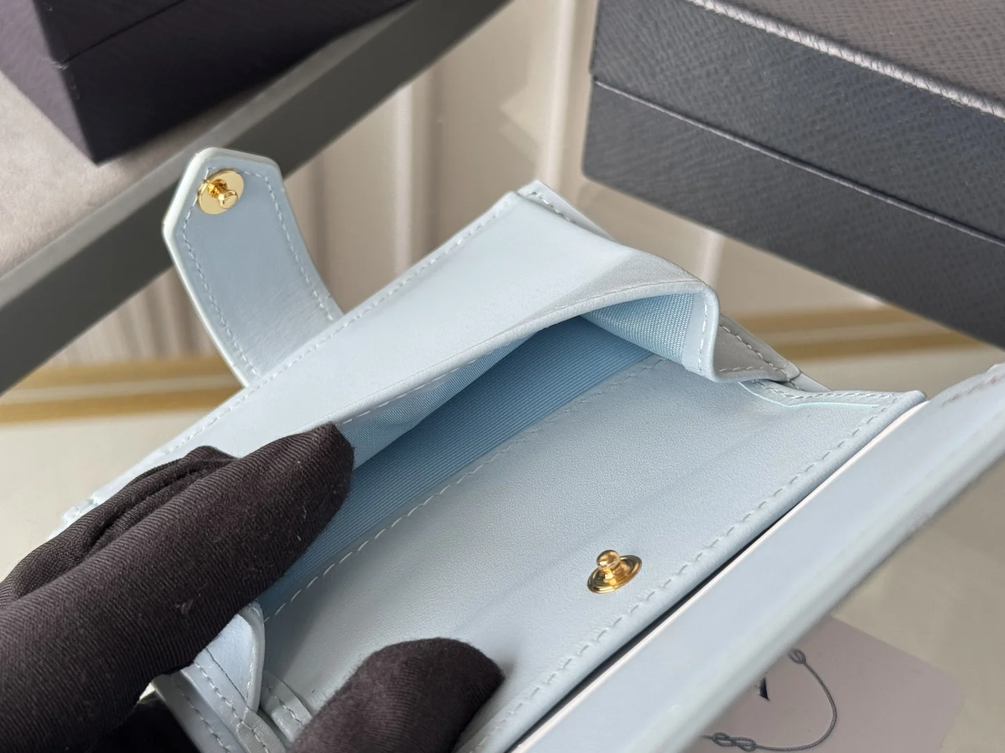 Prada 1MV204 Small Wallet Clutch Card Holder - Detail view 12