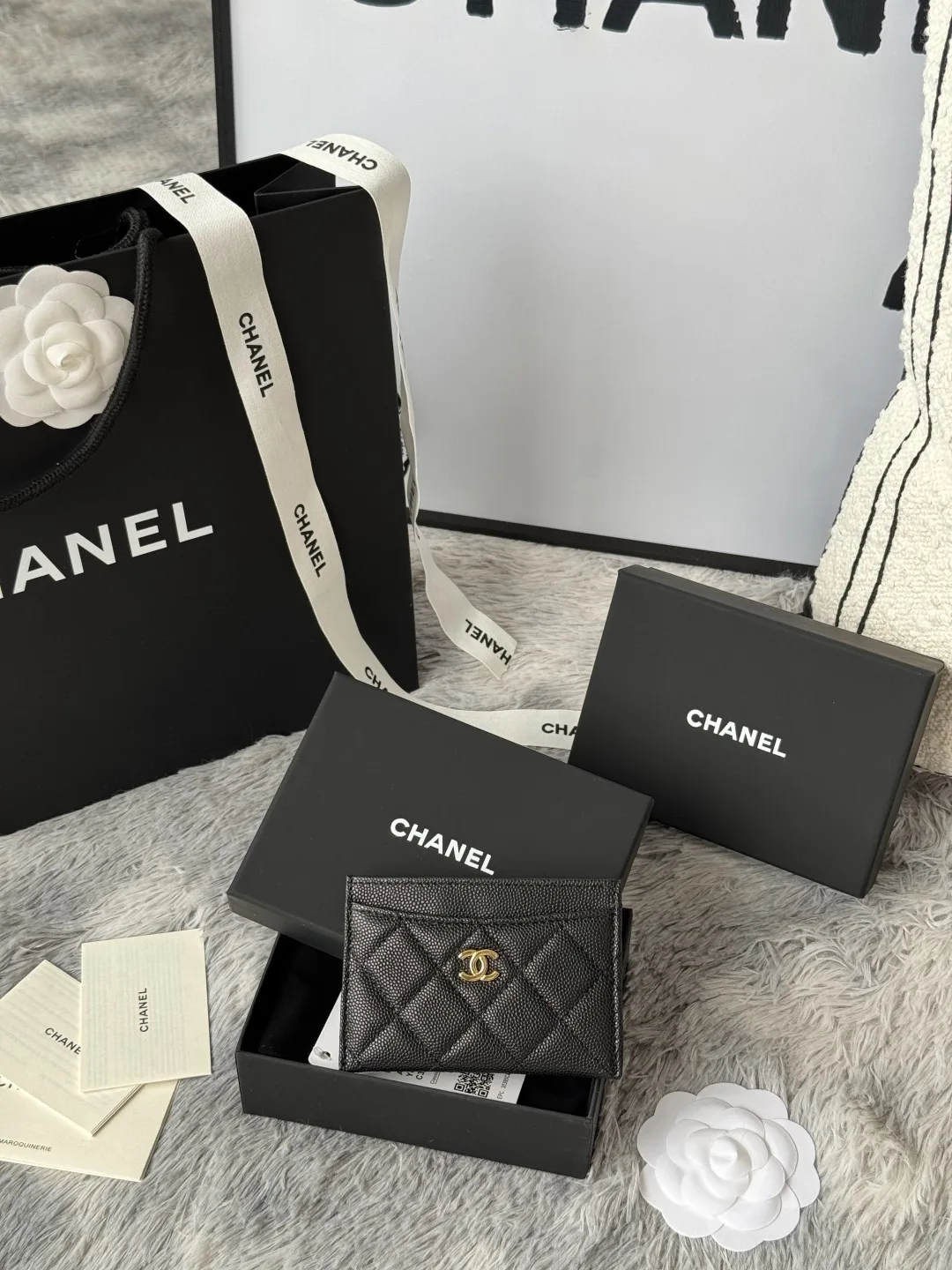 Chanel AP0213 CF Card Holder, Chip-Style Card Case - Detail view 1
