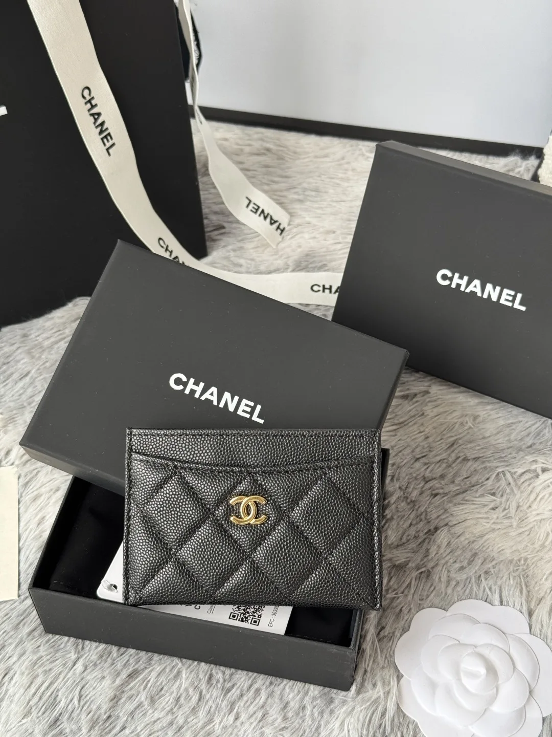 Chanel AP0213 CF Card Holder, Chip-Style Card Case - Detail view 2