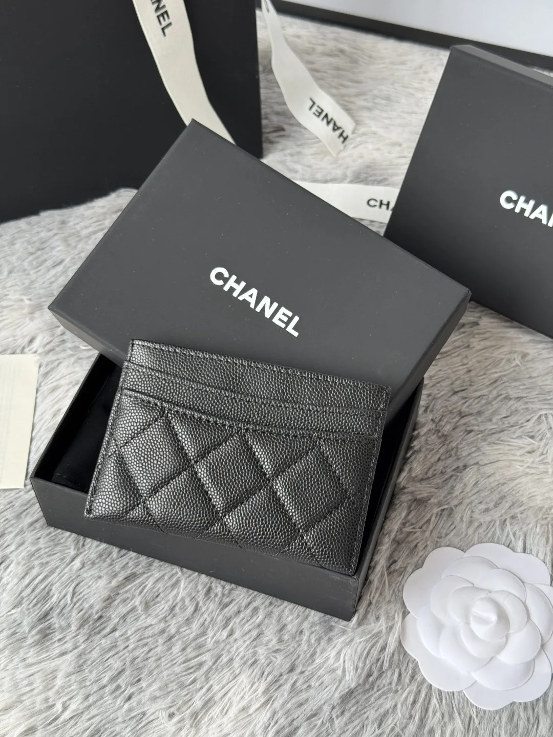 Chanel AP0213 CF Card Holder, Chip-Style Card Case - Detail view 3