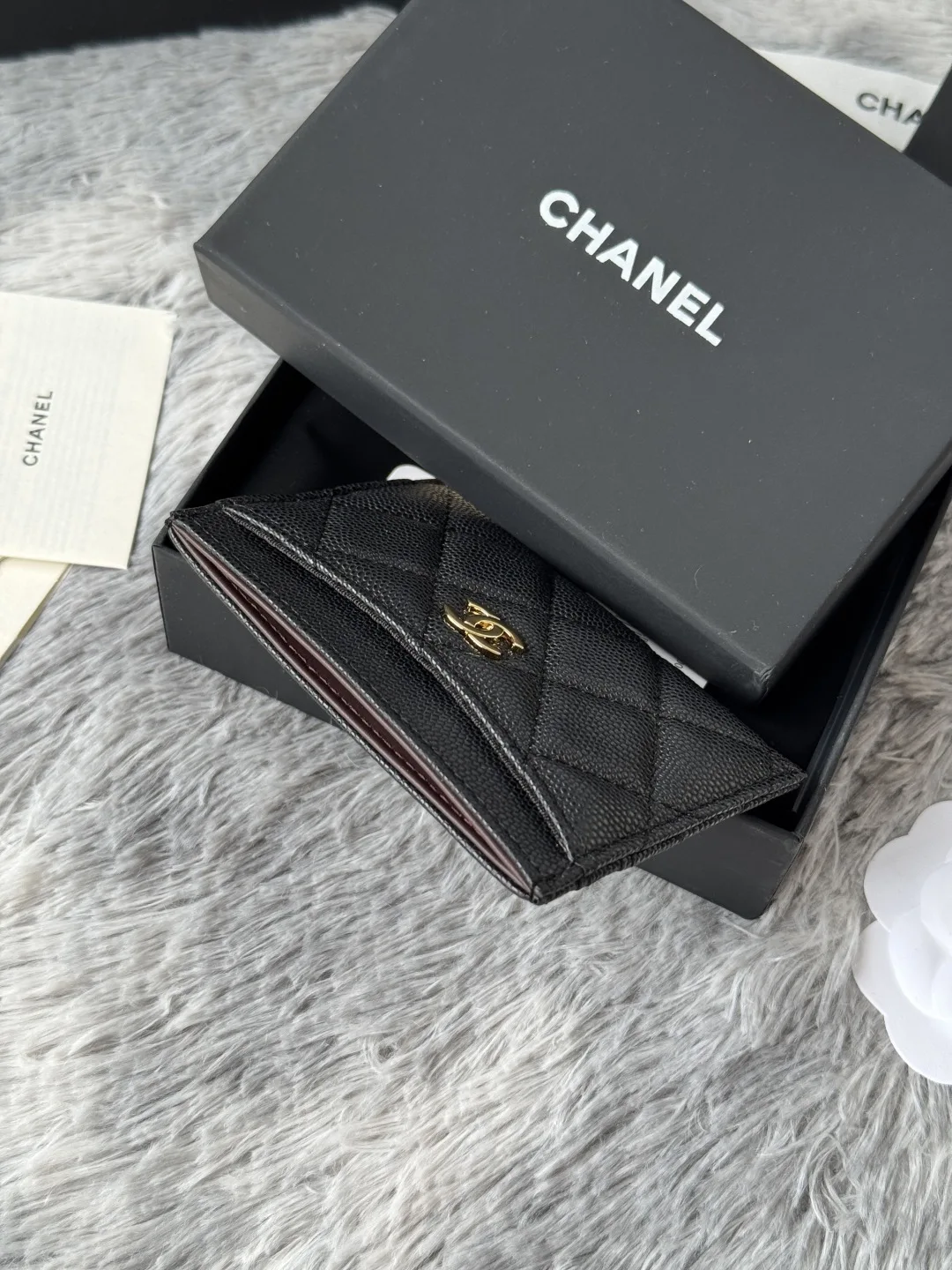 Chanel AP0213 CF Card Holder, Chip-Style Card Case - Detail view 4