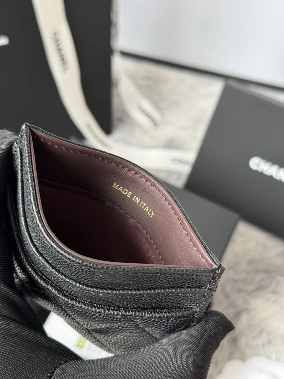 Chanel AP0213 CF Card Holder, Chip-Style Card Case - Detail view 9