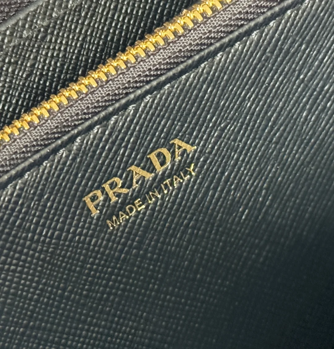 Prada 1ML506 Saffiano Leather Zip-Around Wallet - Detail view 12