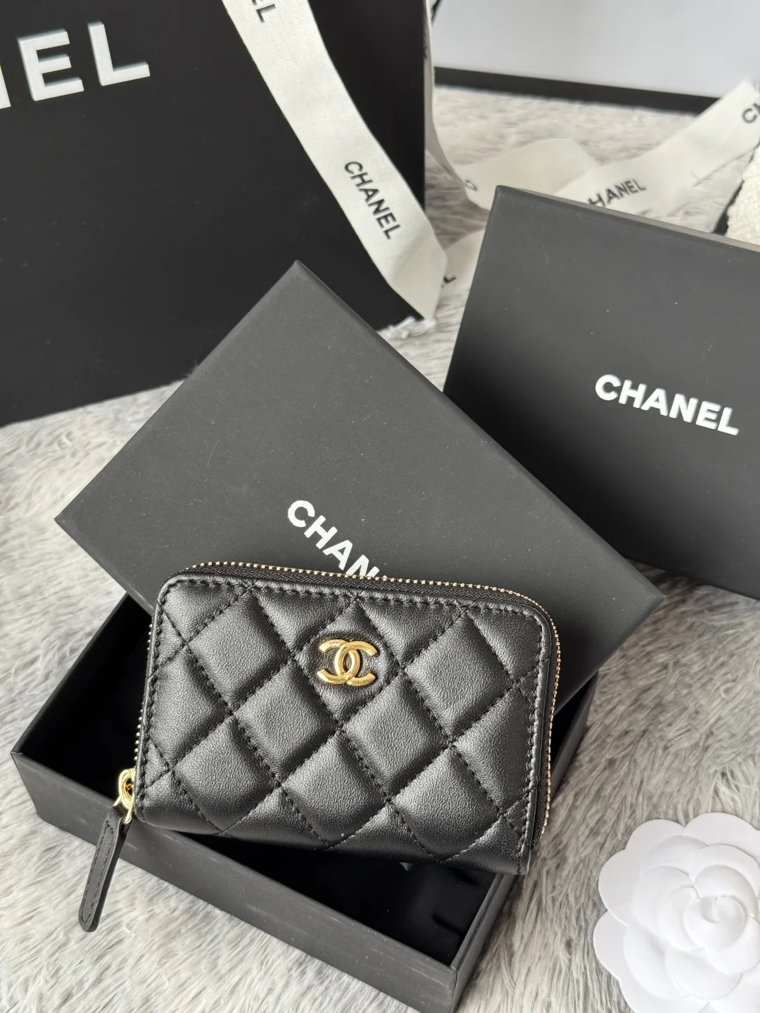 Chanel AP0216 Zipper Coin Purse - Detail view 2
