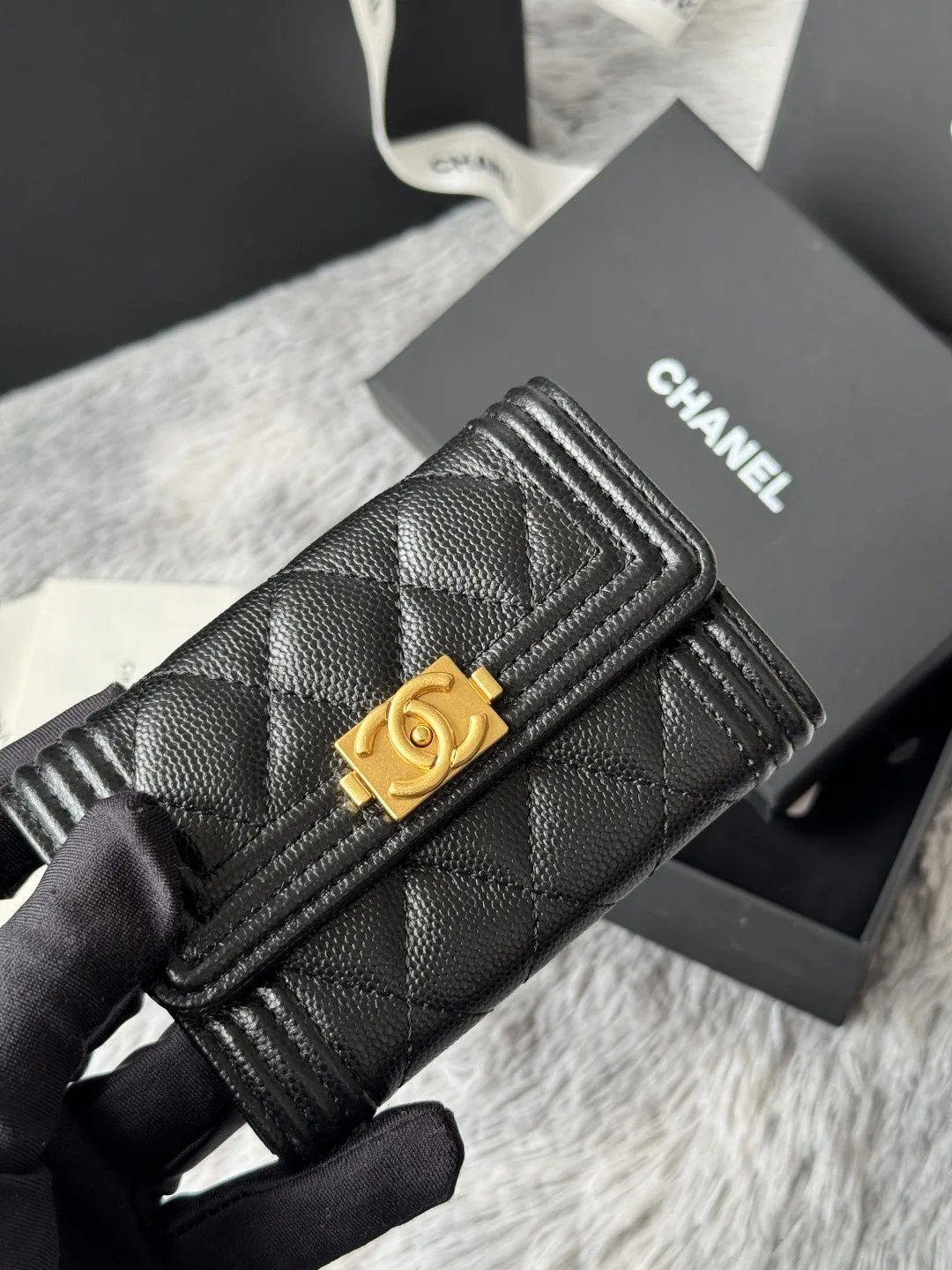 Chanel A80603 Leboy cardholder - Detail view 6