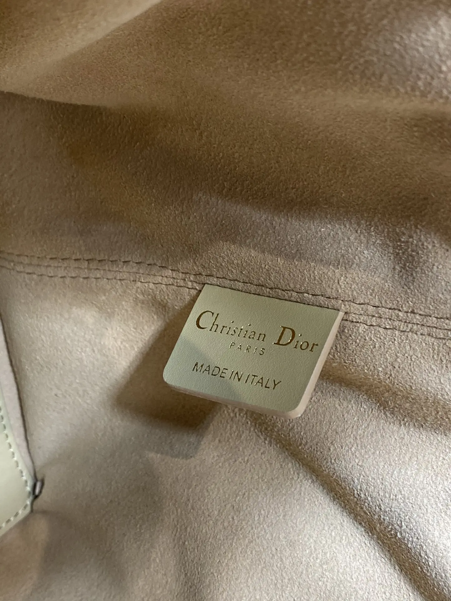 Dior Caramel Brown Toujours Medium Handbag - Detail view 9