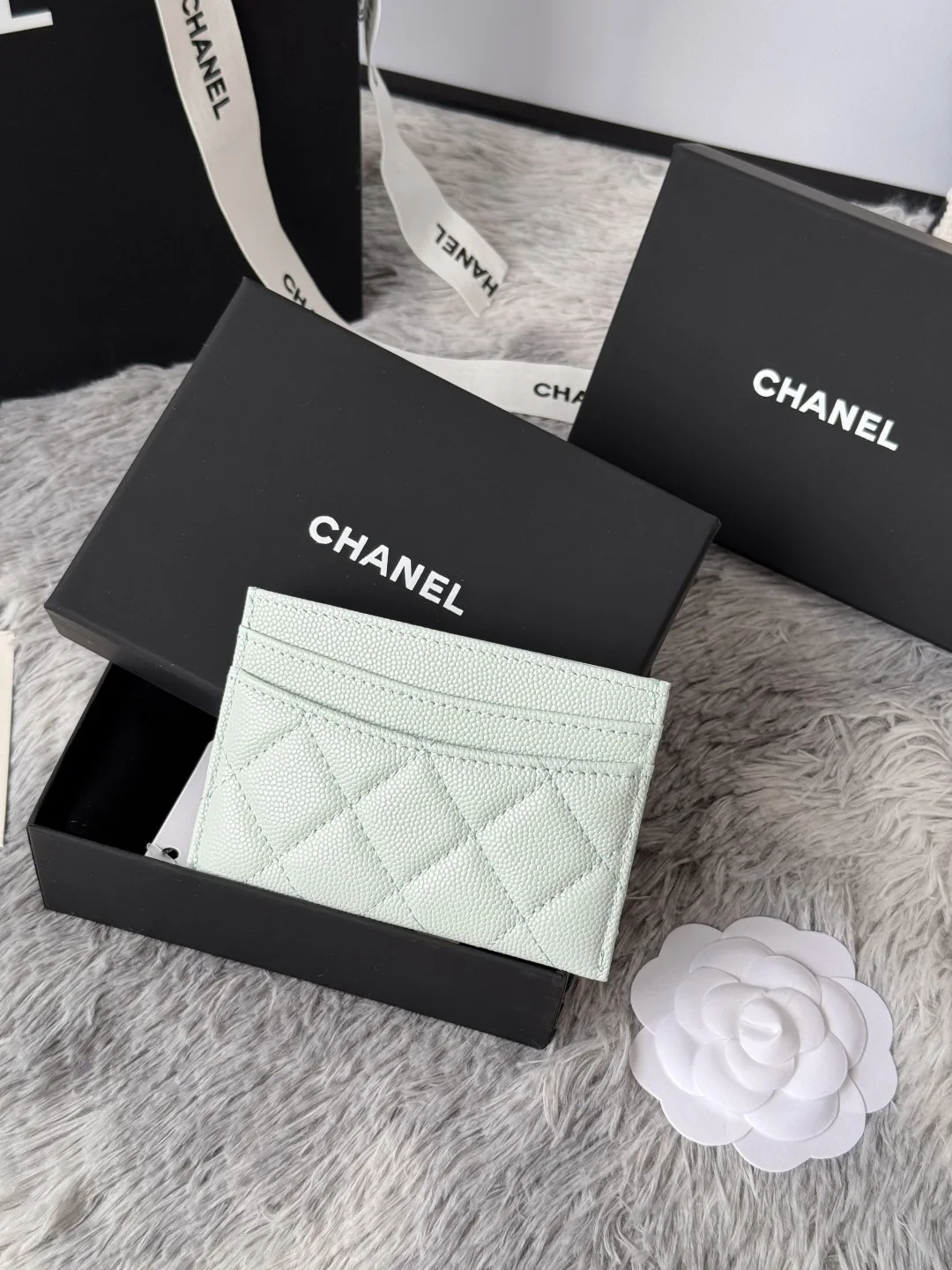 Chanel AP0213 CF Card Holder, Chip-Style Card Case - Detail view 3