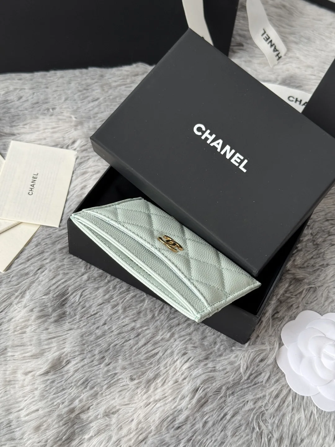 Chanel AP0213 CF Card Holder, Chip-Style Card Case - Detail view 4