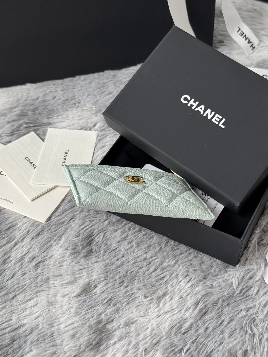 Chanel AP0213 CF Card Holder, Chip-Style Card Case - Detail view 5