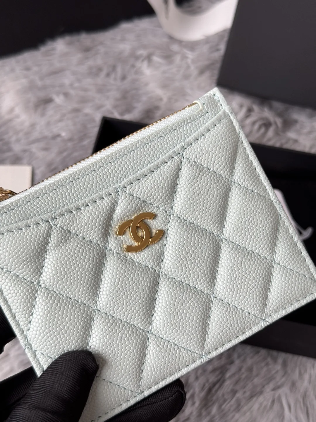 Chanel A84105 Single Card Holder - Detail view 7