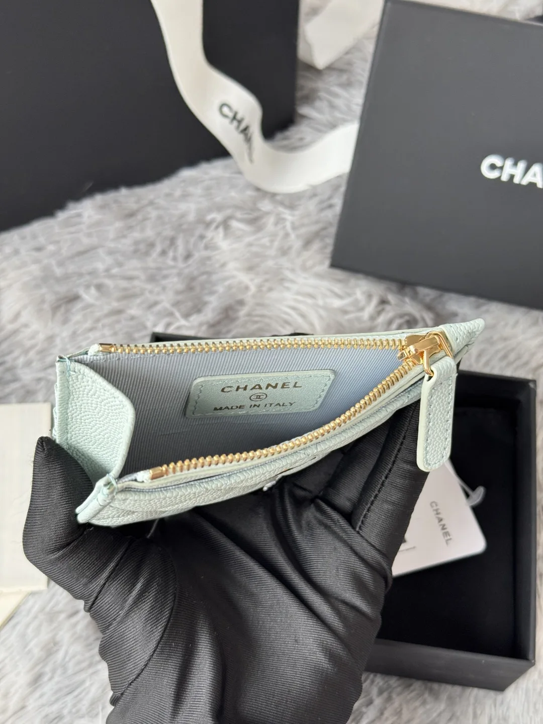 Chanel A84105 Single Card Holder - Detail view 9