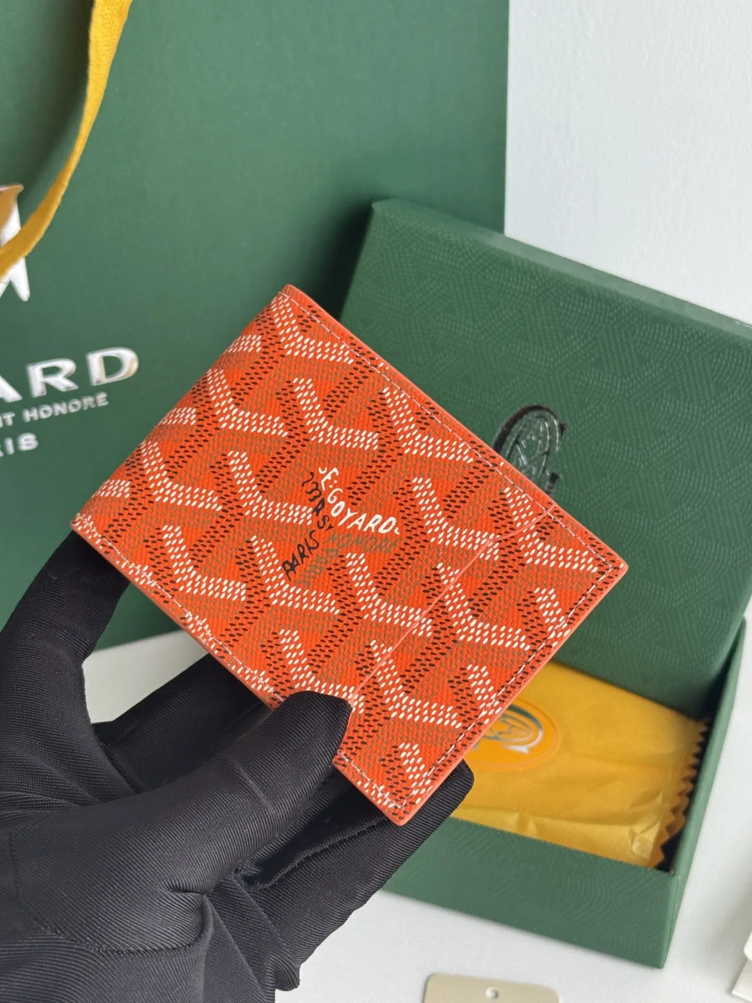 Goyard 3311 Insert Victoire Check Card Holder Card Case - Detail view 6