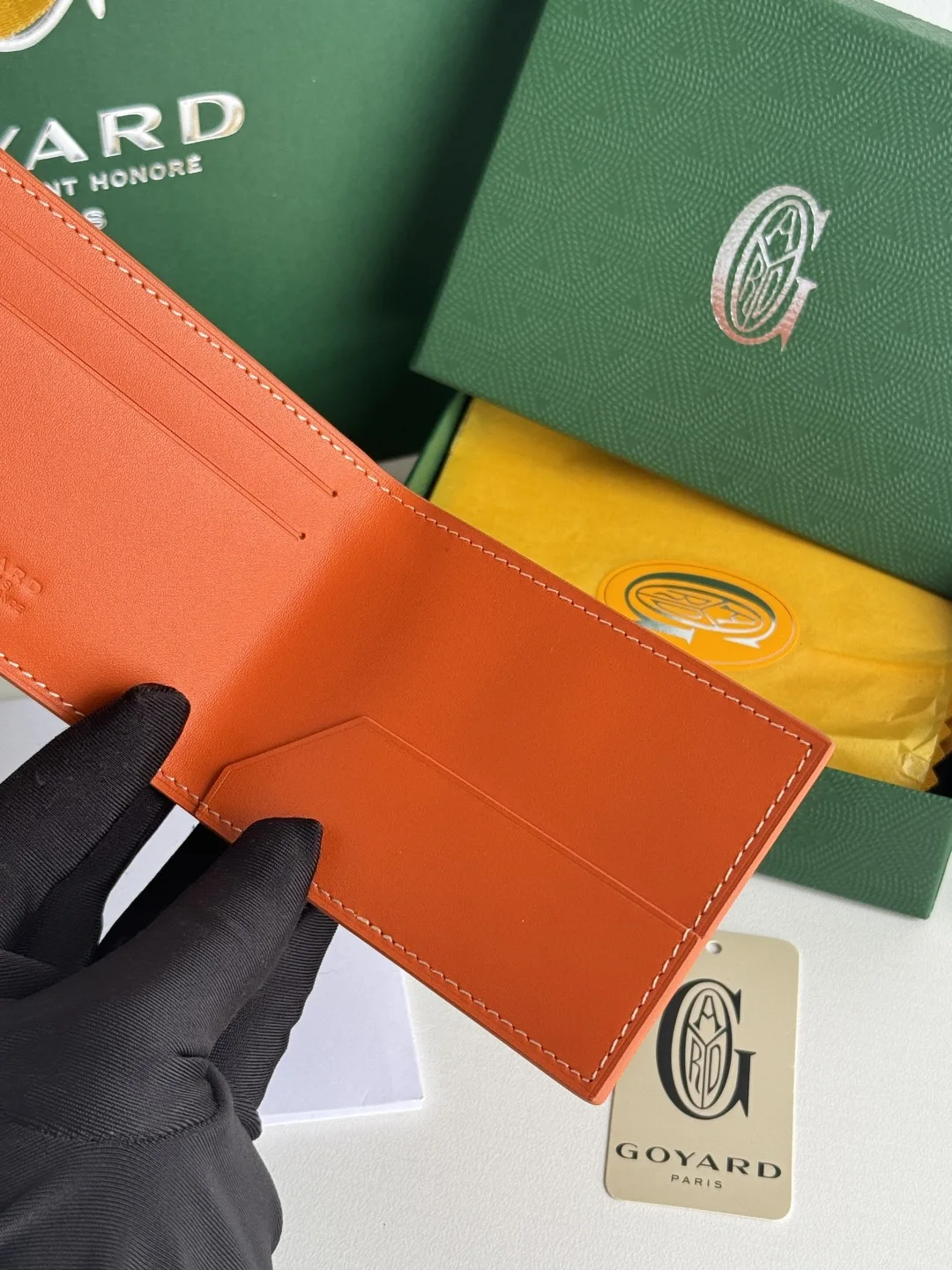 Goyard 3311 Insert Victoire Check Card Holder Card Case - Detail view 9