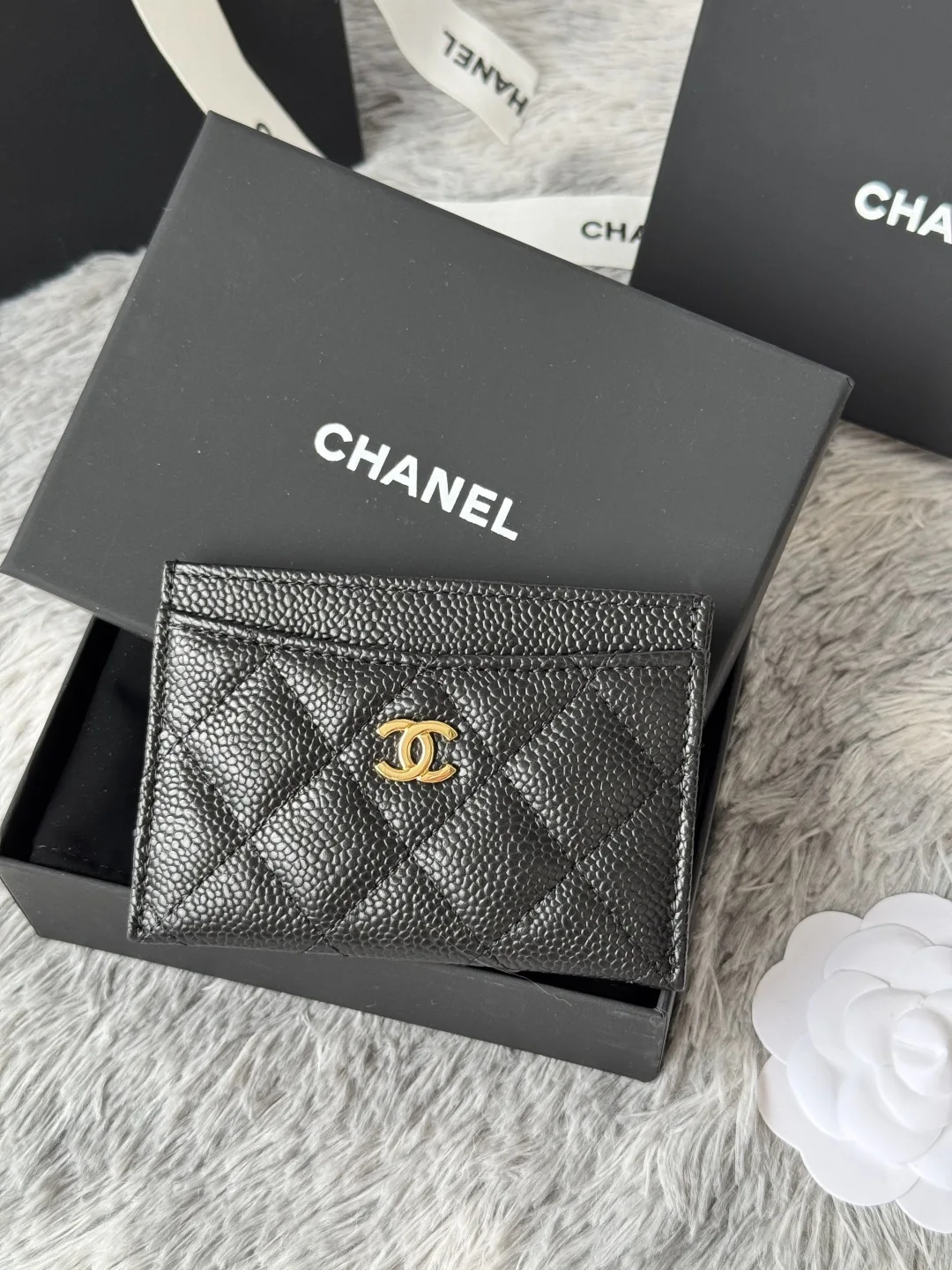Chanel AP0213 CF Card Holder, Chip-Style Card Case - Detail view 2