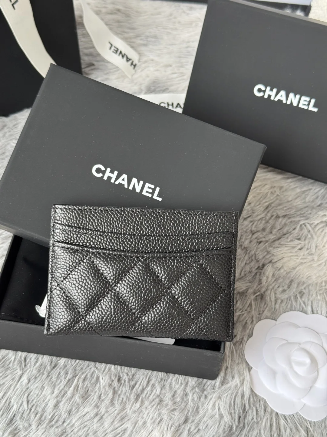 Chanel AP0213 CF Card Holder, Chip-Style Card Case - Detail view 3