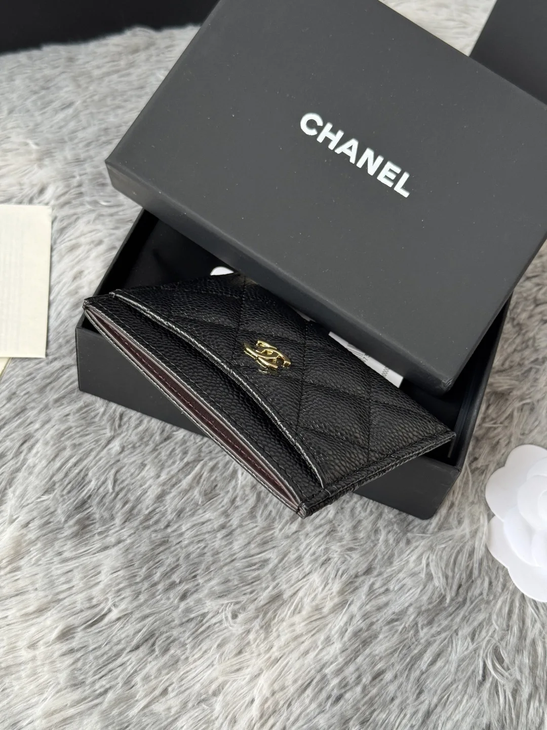 Chanel AP0213 CF Card Holder, Chip-Style Card Case - Detail view 4