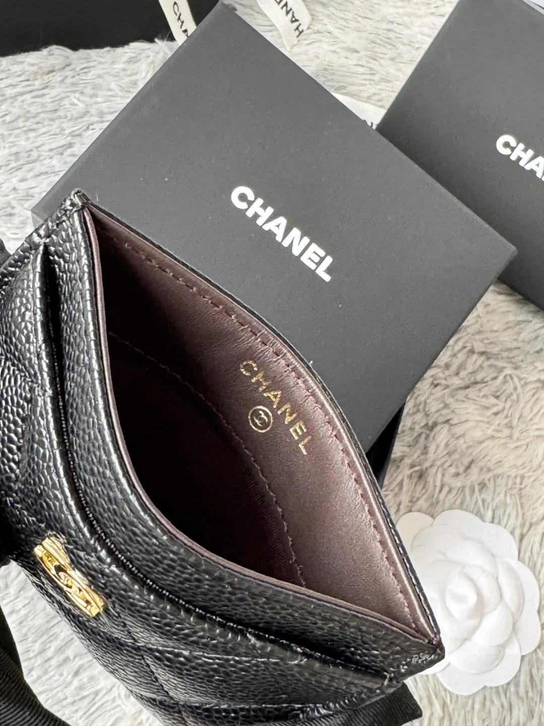 Chanel AP0213 CF Card Holder, Chip-Style Card Case - Detail view 8