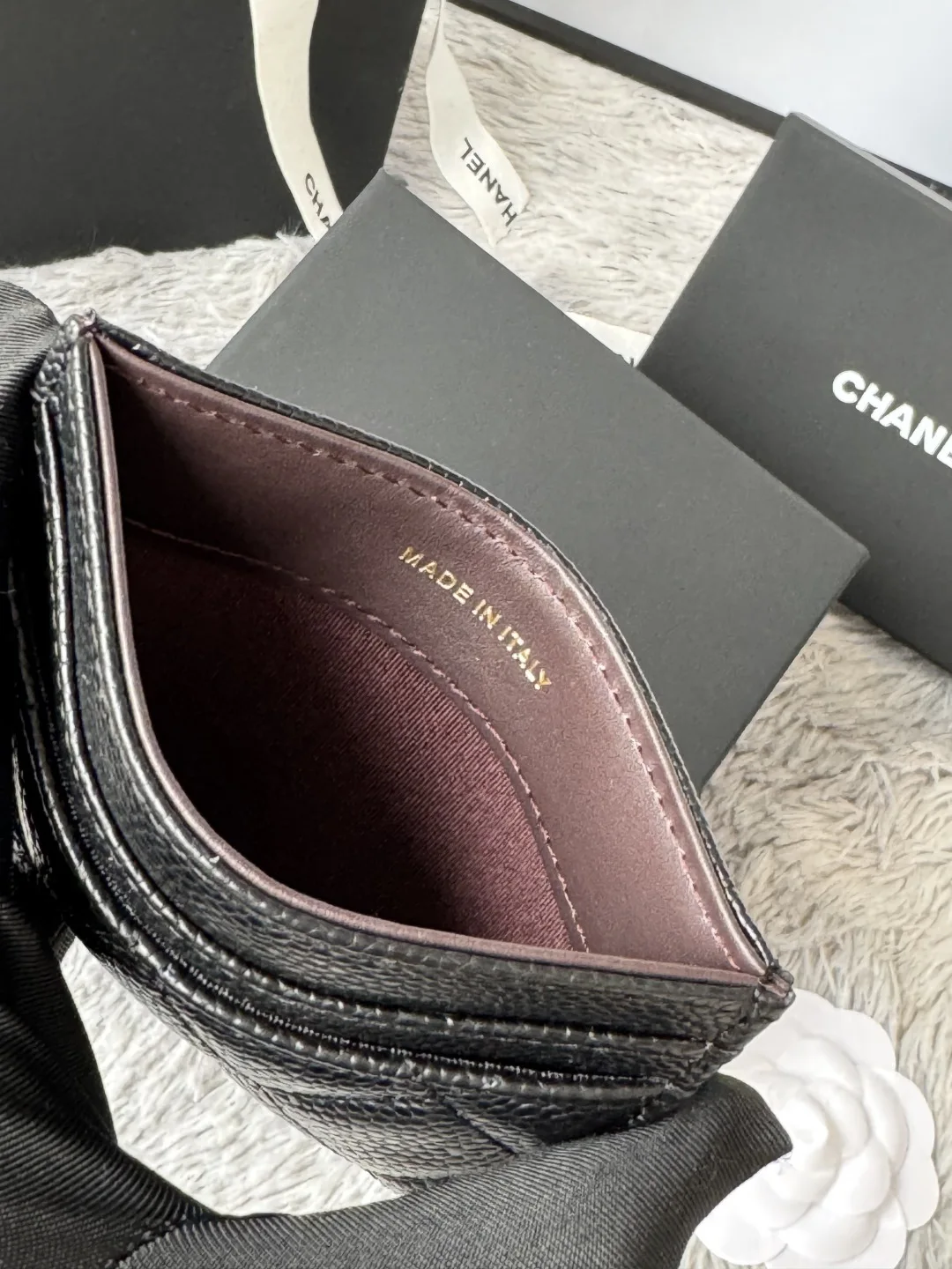 Chanel AP0213 CF Card Holder, Chip-Style Card Case - Detail view 9
