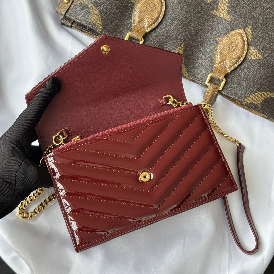SAINT LAURENT 393953 WOC Small Envelope Bag - Detail view 6