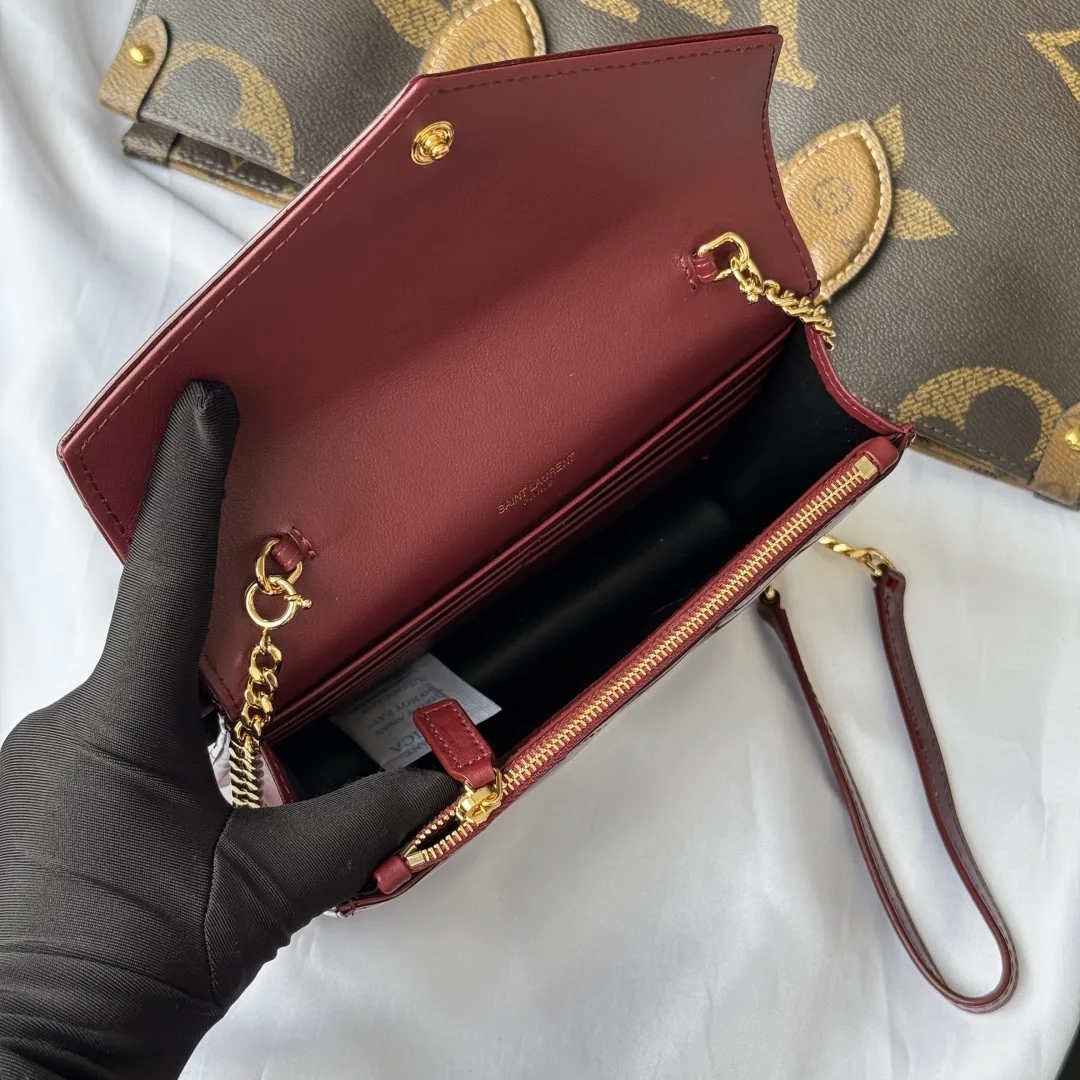 SAINT LAURENT 393953 WOC Small Envelope Bag - Detail view 8