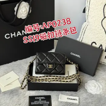 0238 SS19 磁扣链条包 小香链条小包