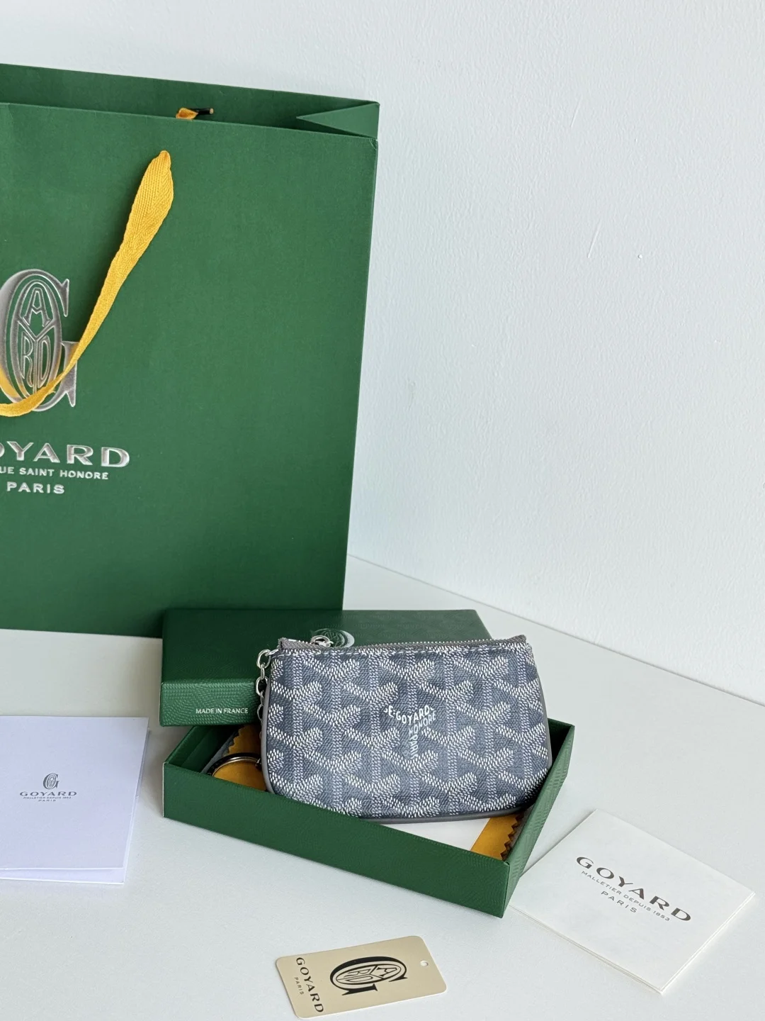 Goyard 3306 mini Senat Nano Key Pouch Coin Purse - Detail view 1