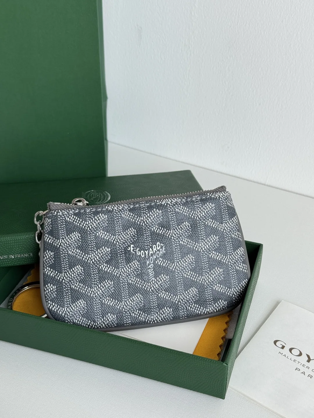 Goyard 3306 mini Senat Nano Key Pouch Coin Purse - Detail view 2