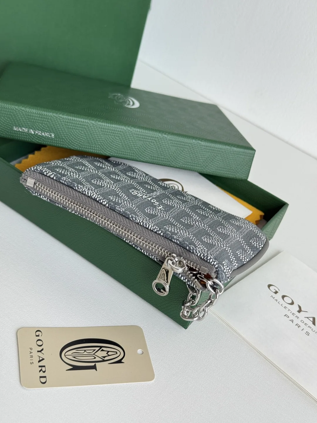 Goyard 3306 mini Senat Nano Key Pouch Coin Purse - Detail view 4