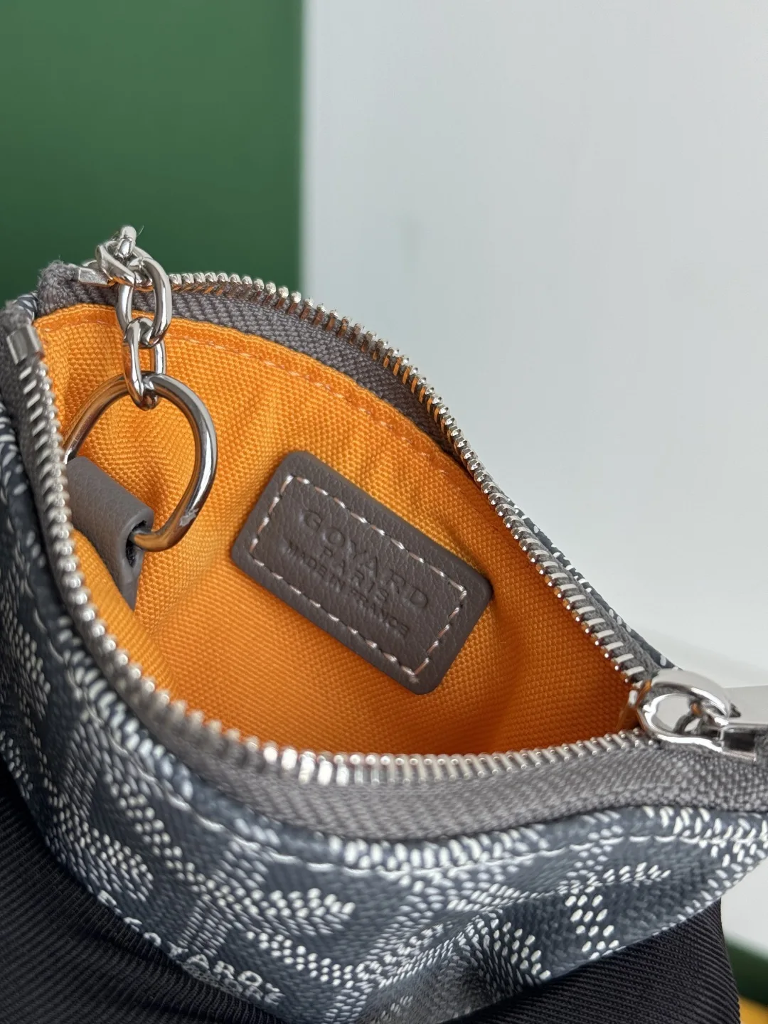 Goyard 3306 mini Senat Nano Key Pouch Coin Purse - Detail view 9