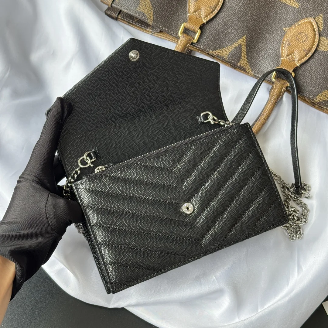 SAINT LAURENT 393953 WOC Small Envelope Bag - Detail view 6