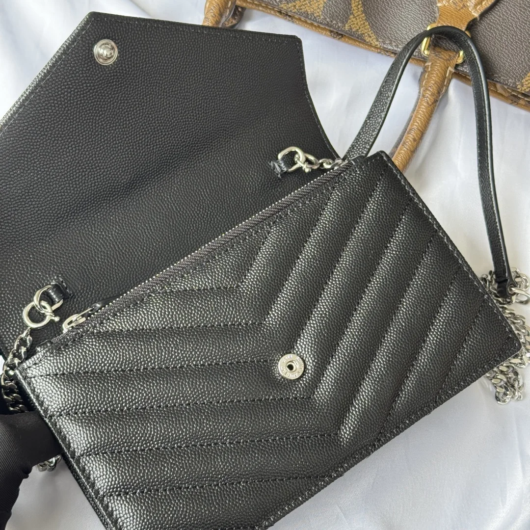 SAINT LAURENT 393953 WOC Small Envelope Bag - Detail view 7