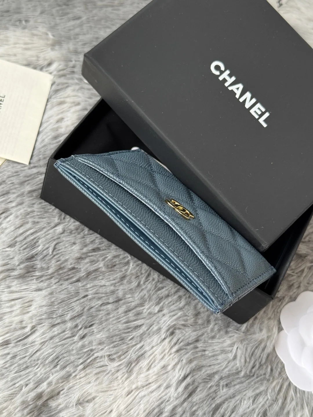 Chanel AP0213 CF Card Holder, Chip-Style Card Case - Detail view 4