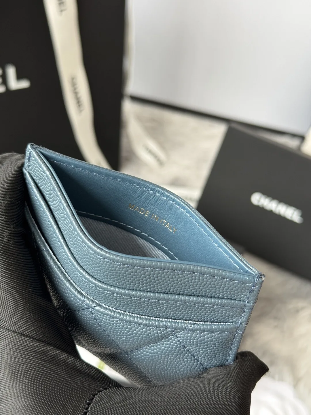 Chanel AP0213 CF Card Holder, Chip-Style Card Case - Detail view 8