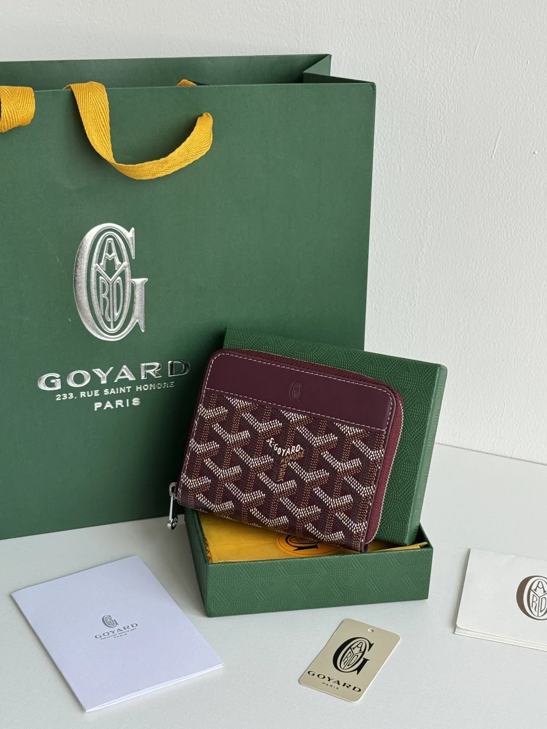 Goyard 3305 MATIGNON MINI Zipper Coin Purse - Detail view 1