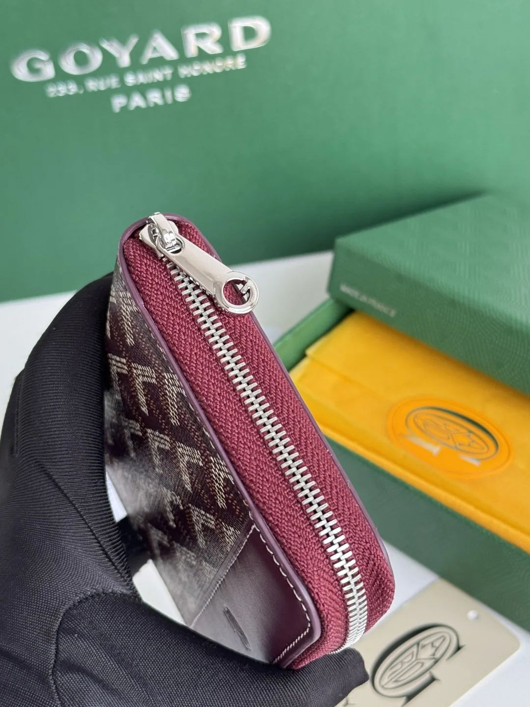 Goyard 3305 MATIGNON MINI Zipper Coin Purse - Detail view 6