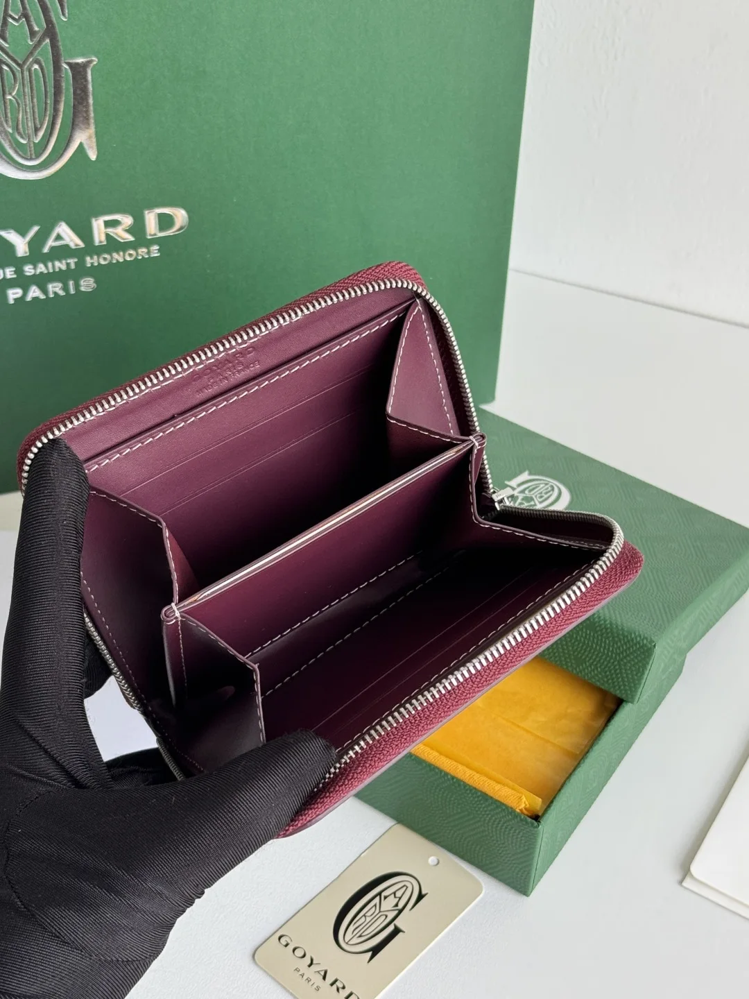 Goyard 3305 MATIGNON MINI Zipper Coin Purse - Detail view 7