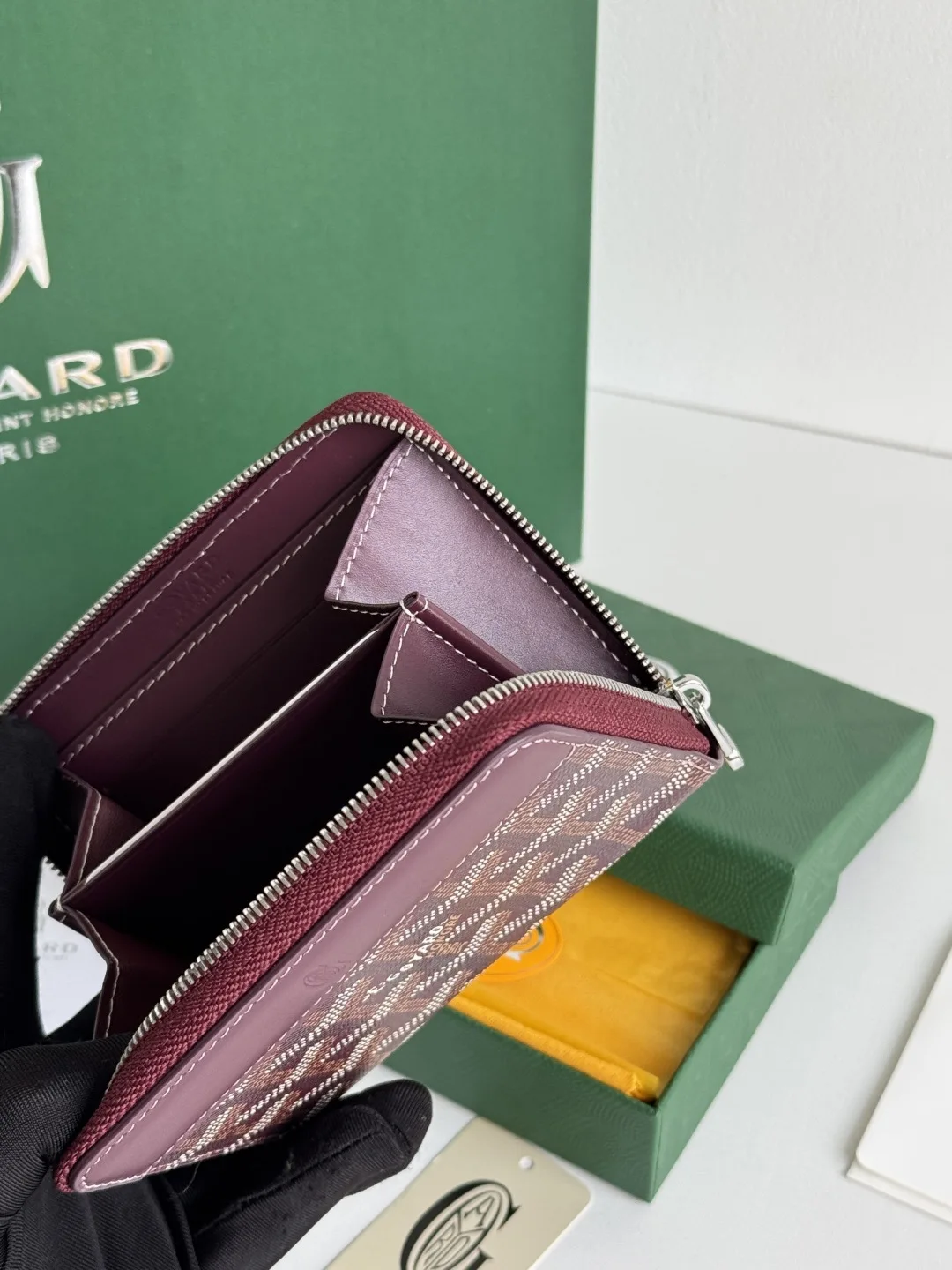 Goyard 3305 MATIGNON MINI Zipper Coin Purse - Detail view 8