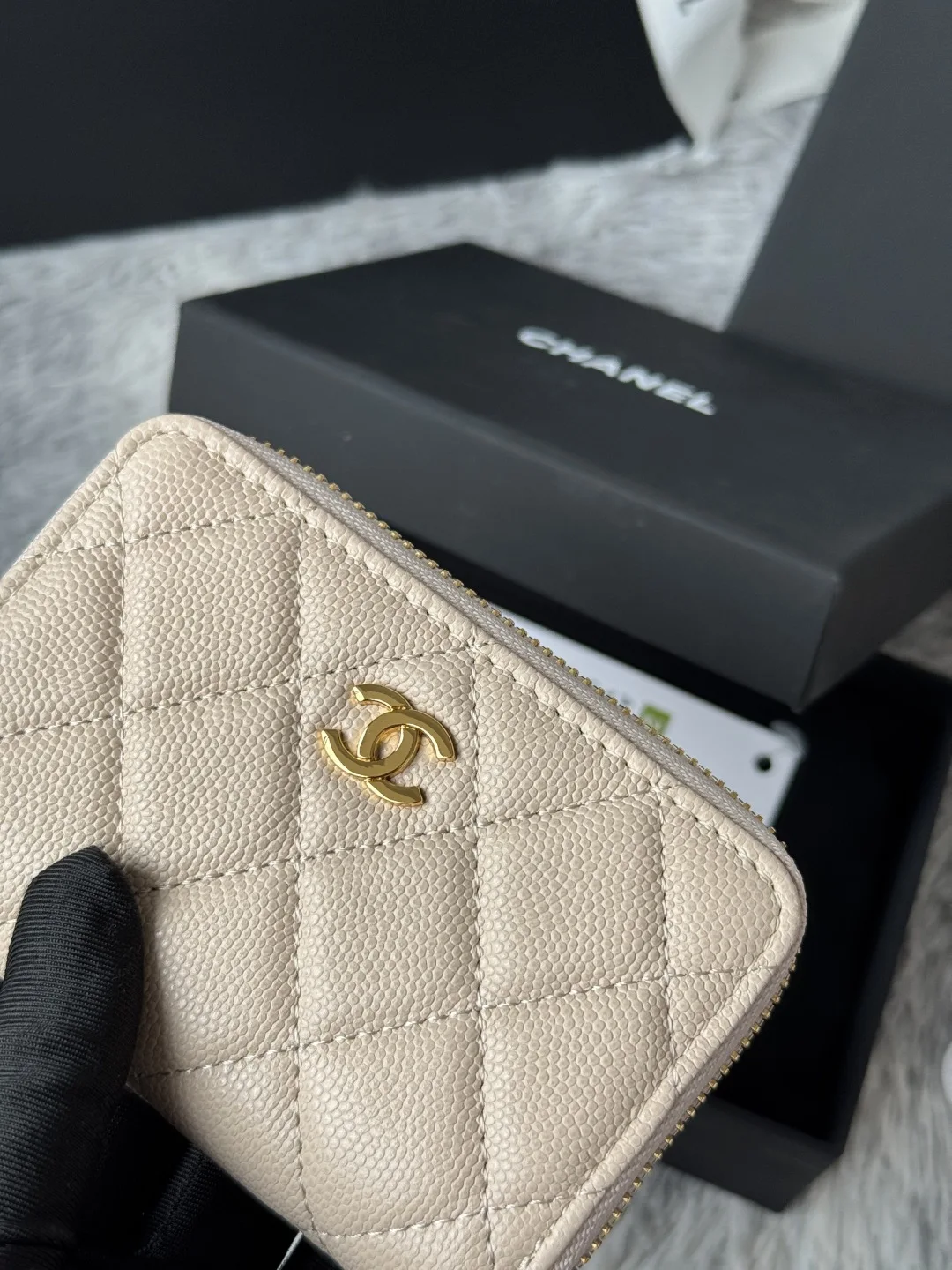 Chanel AP0216 zipped coin purse - Detail view 6