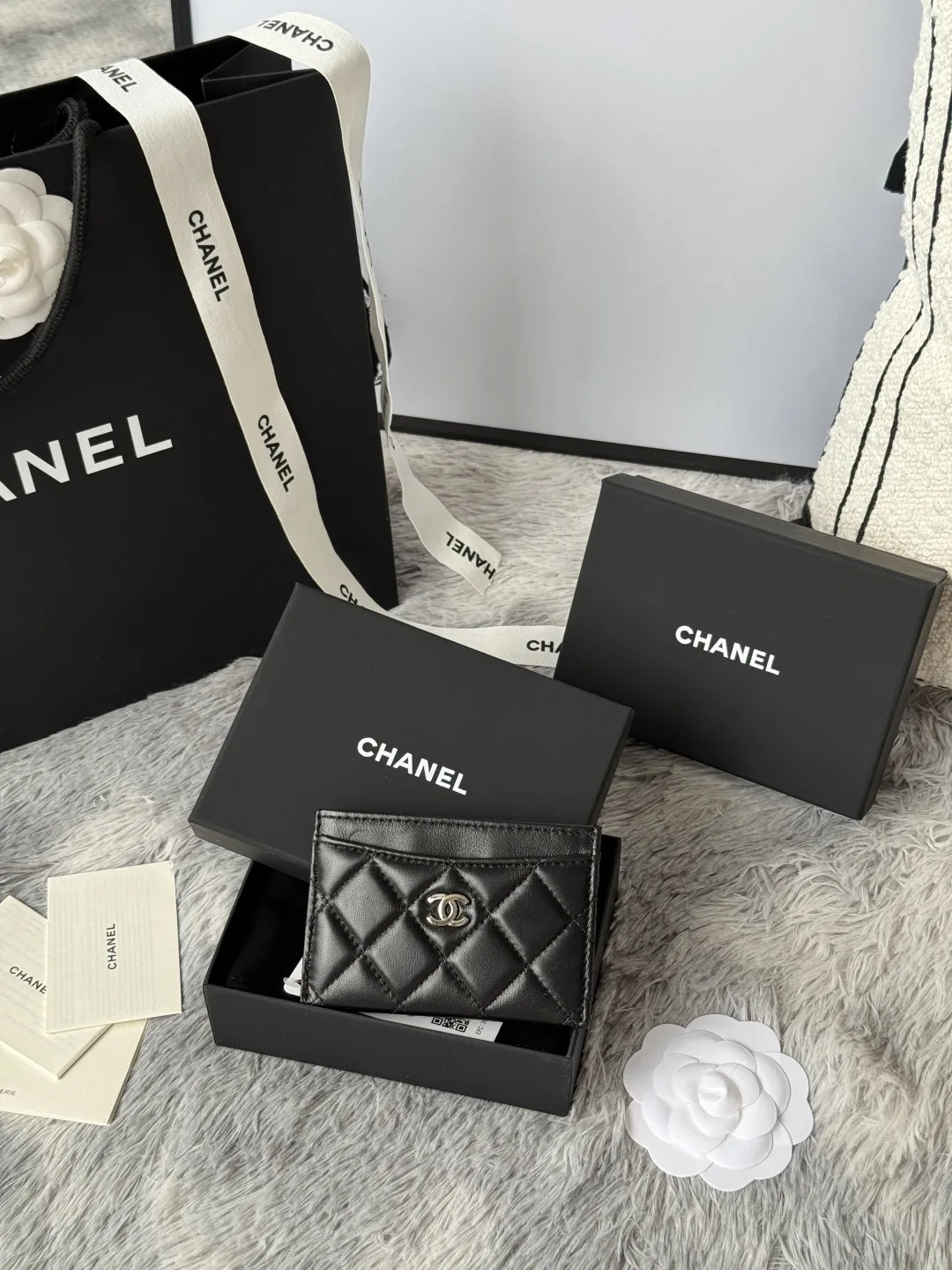 Chanel AP0213 CF Card Holder, Chip-Style Card Case - Detail view 1