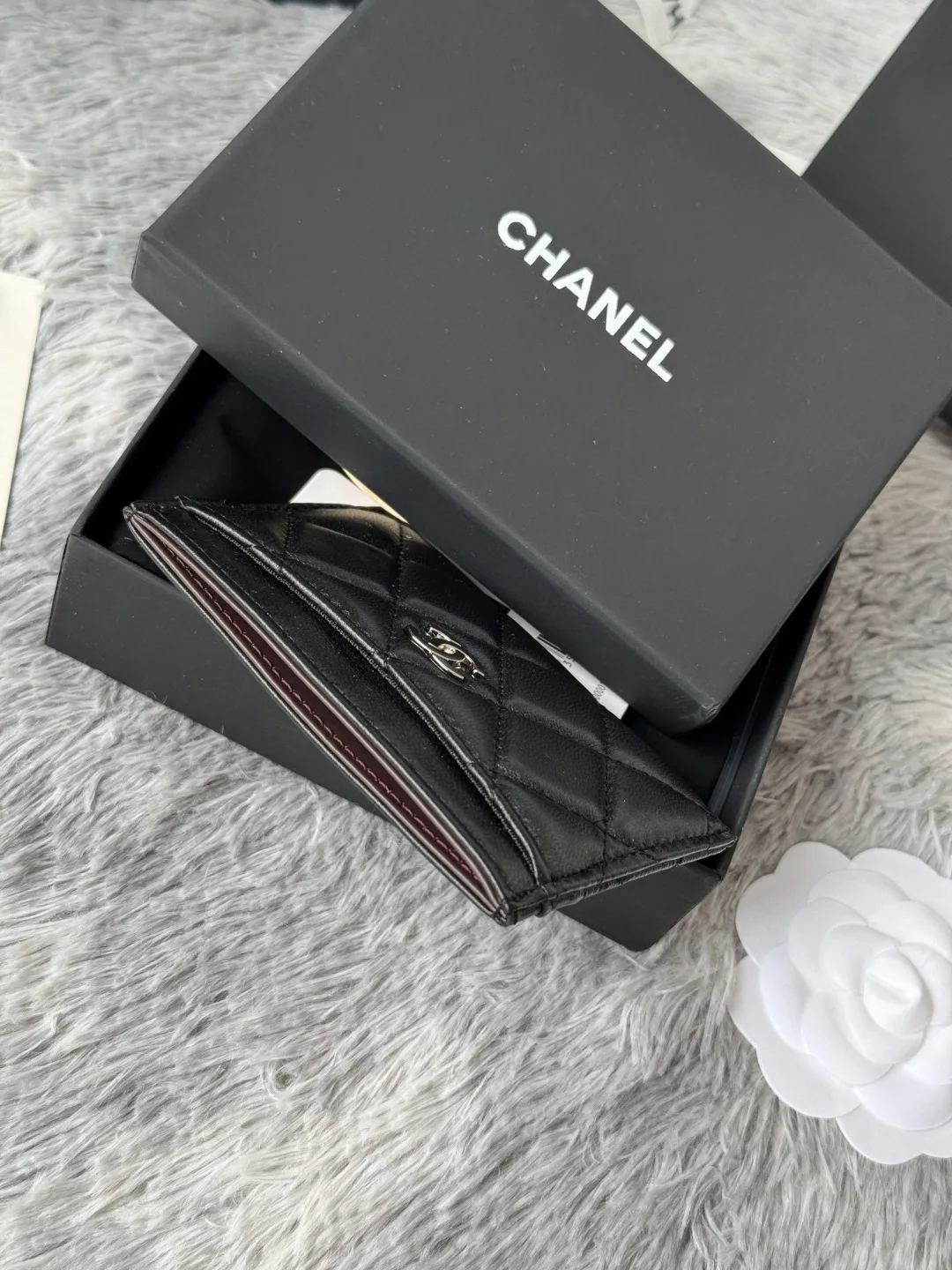 Chanel AP0213 CF Card Holder, Chip-Style Card Case - Detail view 4