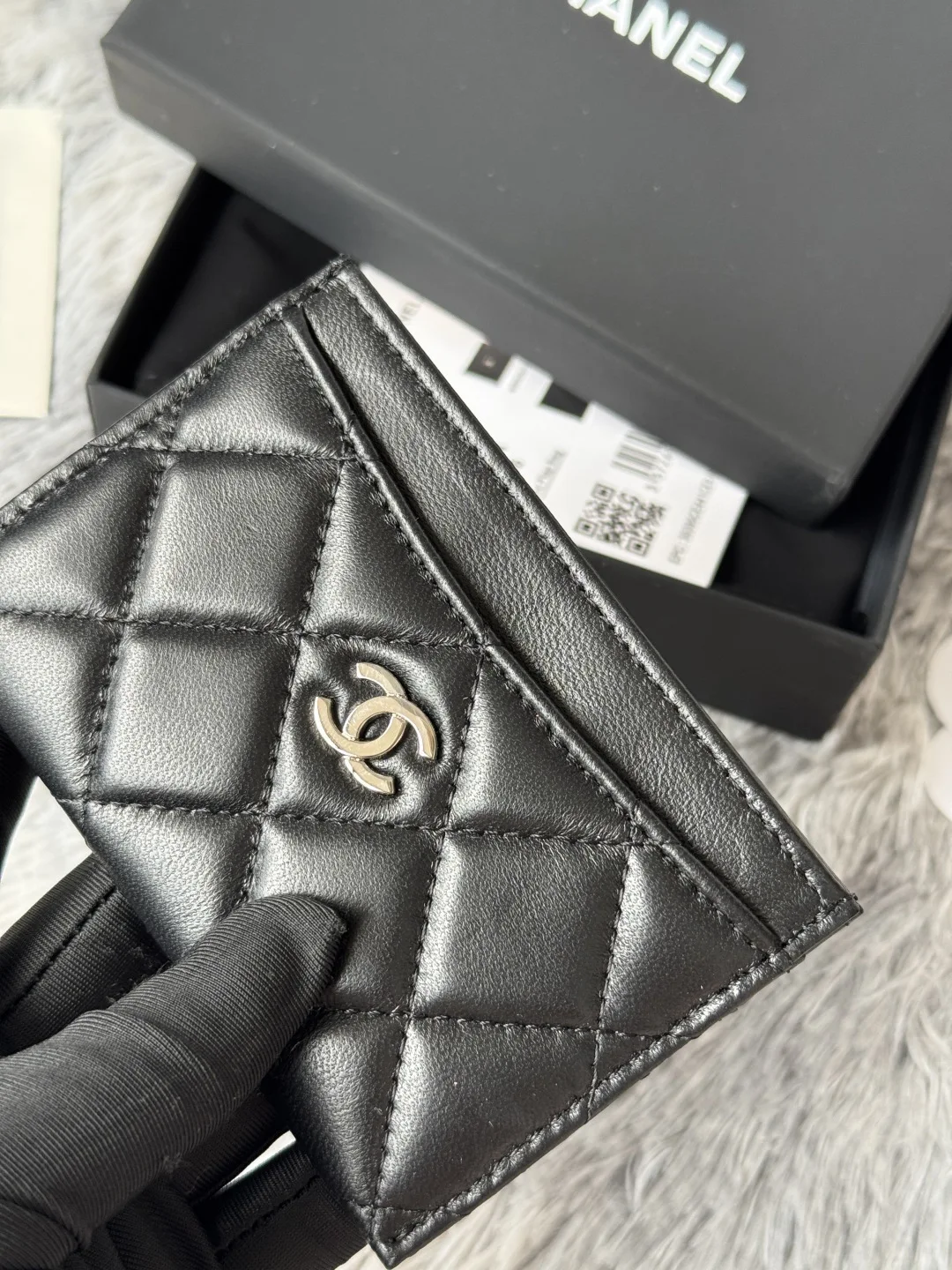 Chanel AP0213 CF Card Holder, Chip-Style Card Case - Detail view 6
