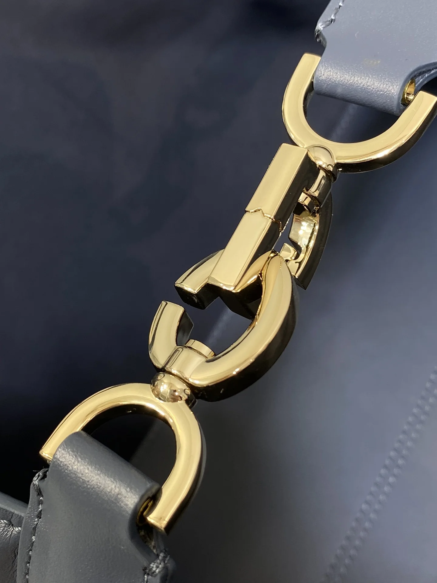 迪奥丹宁蓝Toujours系列 中号 女士手提包 - 细节图 5