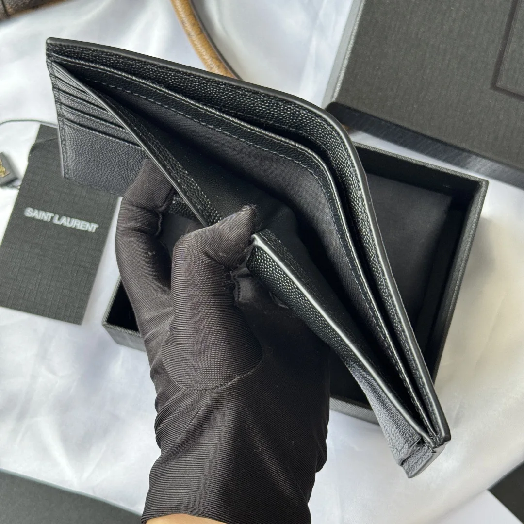 SAINT LAURENT 463249 MONOGRAM Bi-fold Wallet Card Holder - Detail view 10