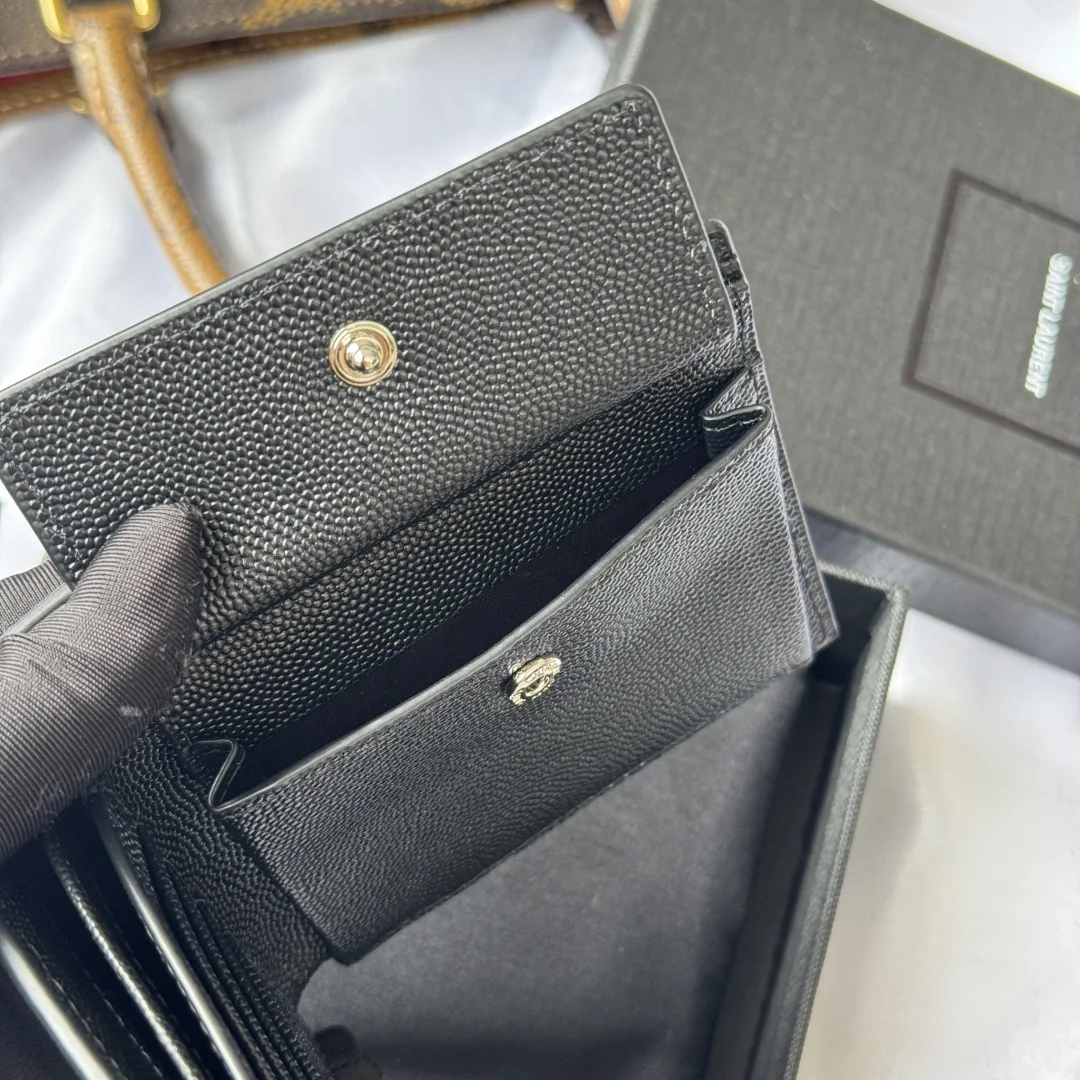 SAINT LAURENT 463249 MONOGRAM Bi-fold Wallet Card Holder - Detail view 12