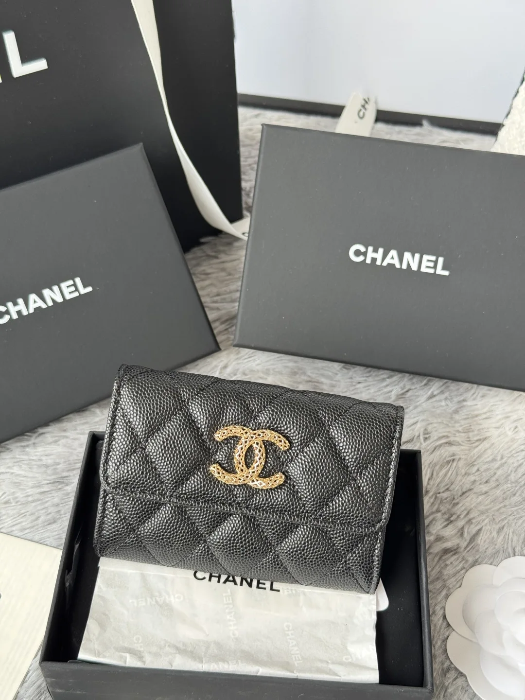 Chanel AP3187 Ball Pattern Card Holder Coin Purse - Detail view 2