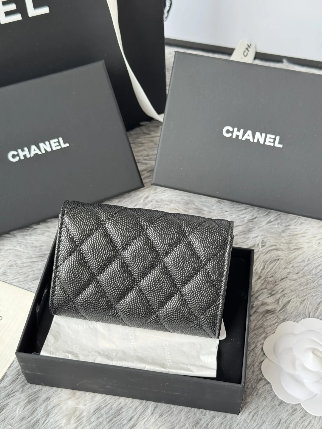 Chanel AP3187 Ball Pattern Card Holder Coin Purse - Detail view 3