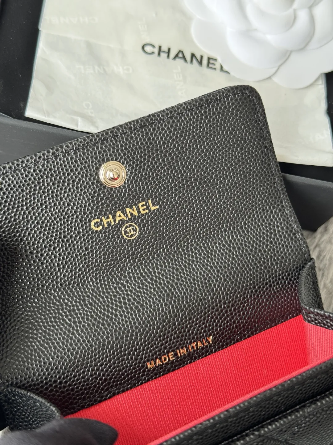 Chanel AP3187 Ball Pattern Card Holder Coin Purse - Detail view 8